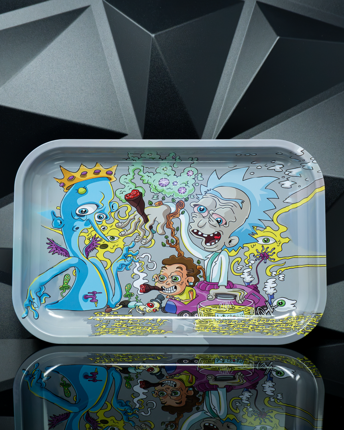 Rick& Morty Rolling Trays