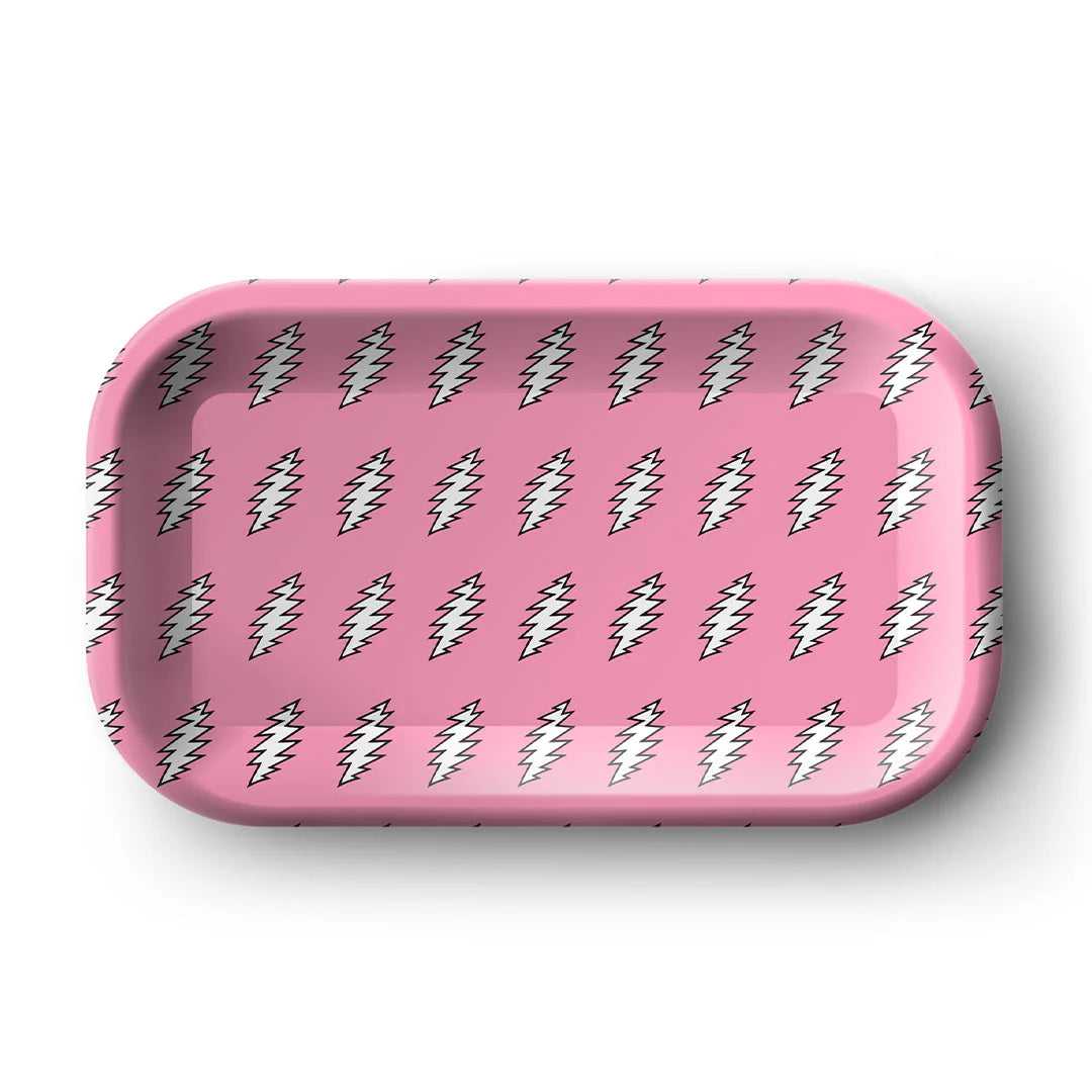 Dead Head- Blazy Pink Bolts Rolling Tray