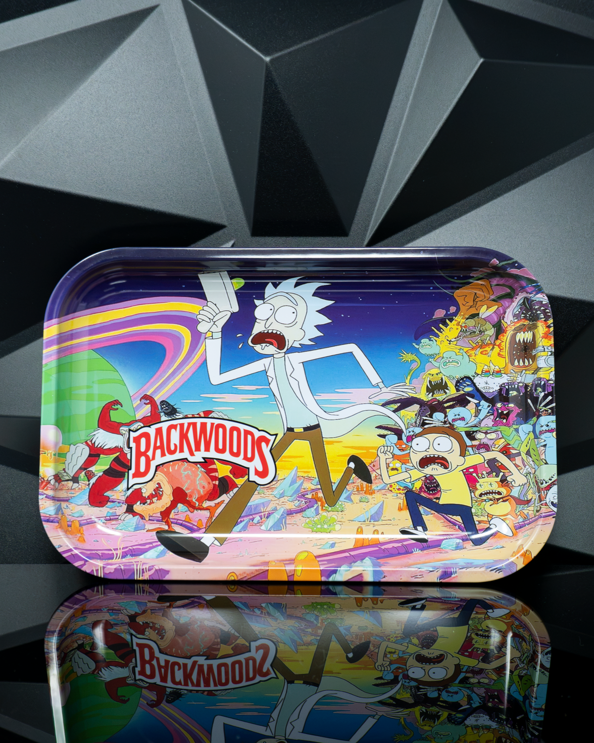 Rick& Morty Rolling Trays