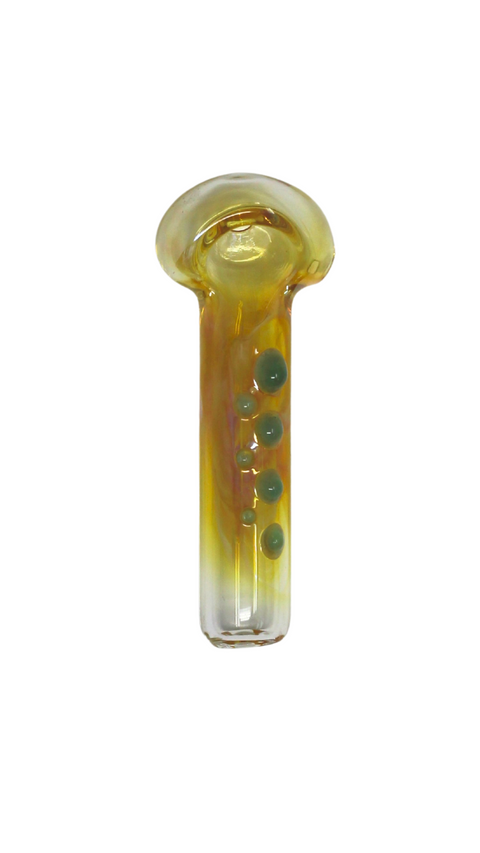 Booth $ix Glass Fumed Clear Spoon With Dots