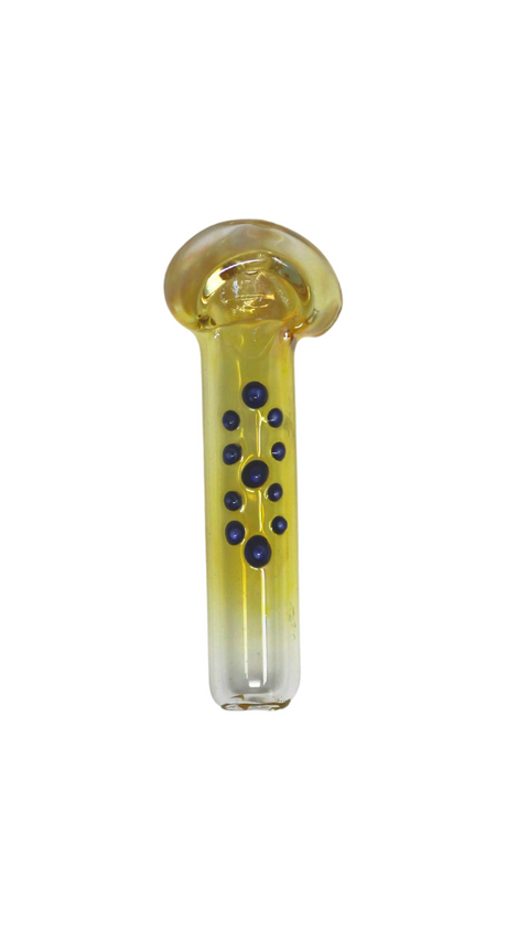 Booth $ix Glass Fumed Clear Spoon With Dots