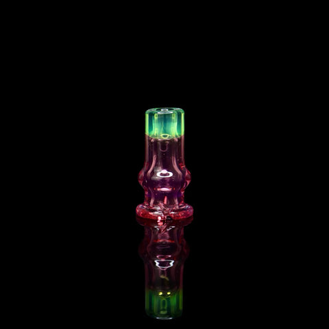 Two Toned Pivot Mouthpiece by Tokr Glass