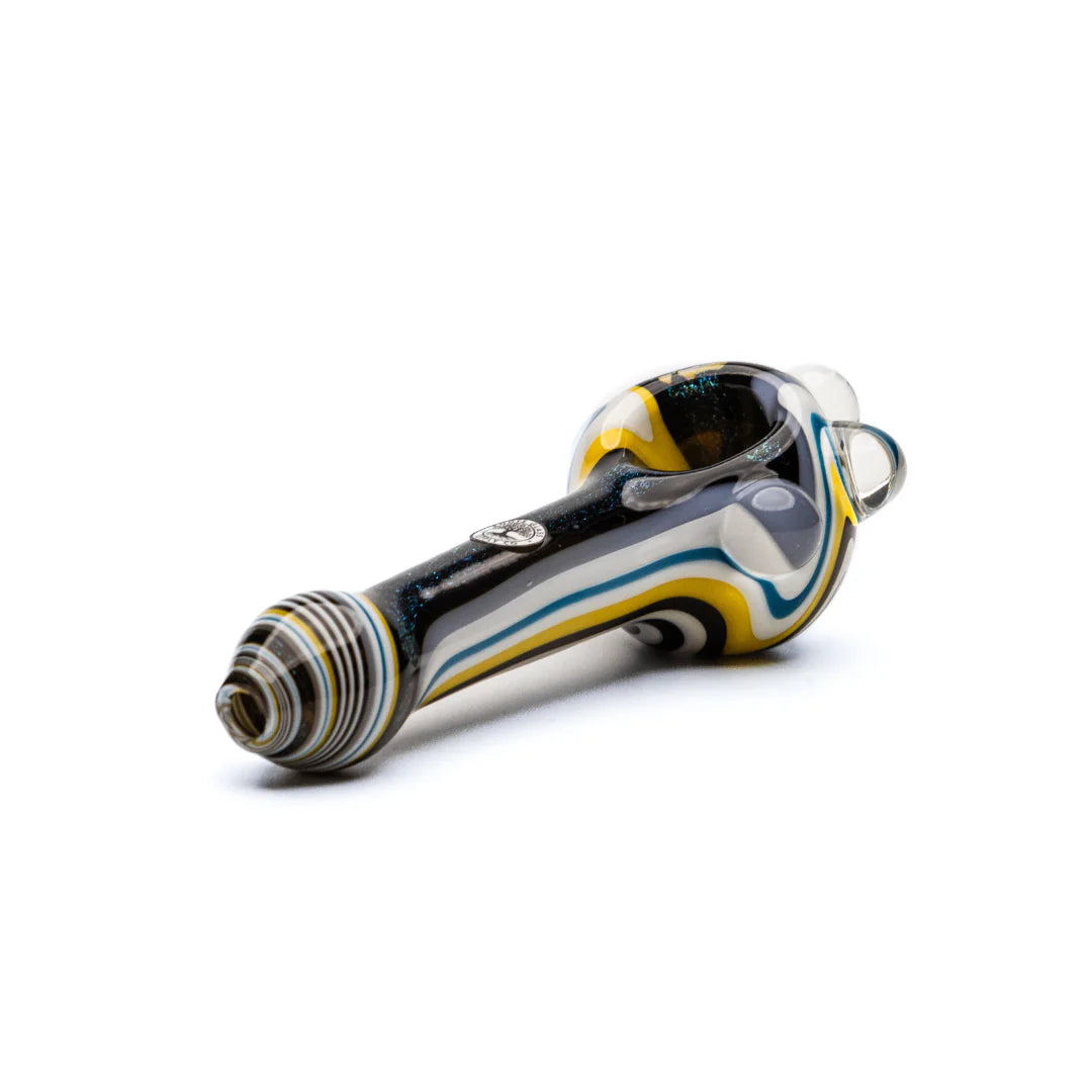 Roots Glass Dichro Spoon Pipe