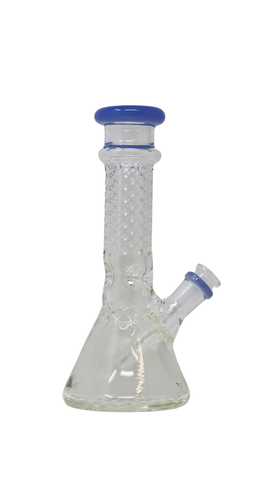 MWP 122 - 8" - Diamond Beaker Glass Bong