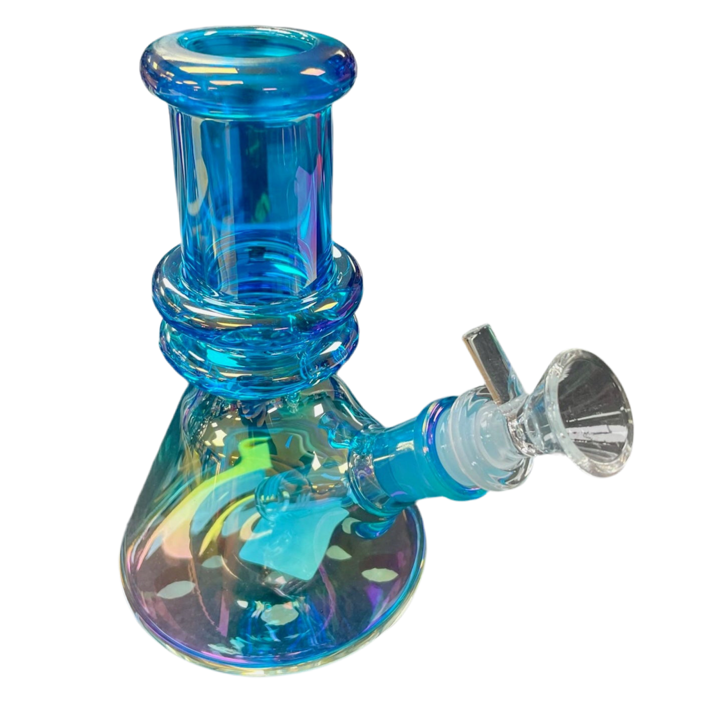 MWP 131 - 6" Beaker Heavy Irisdecent Water Pipe