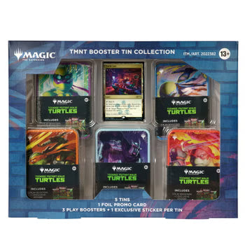 Magic: the Gathering - Teenage Mutant Ninja Turtles - Universes Beyond 5 Tin Booster Collection