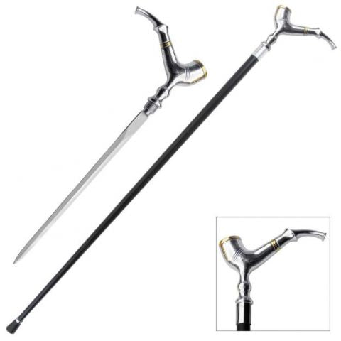 Walking Cane/ Sword Cane- Pipe