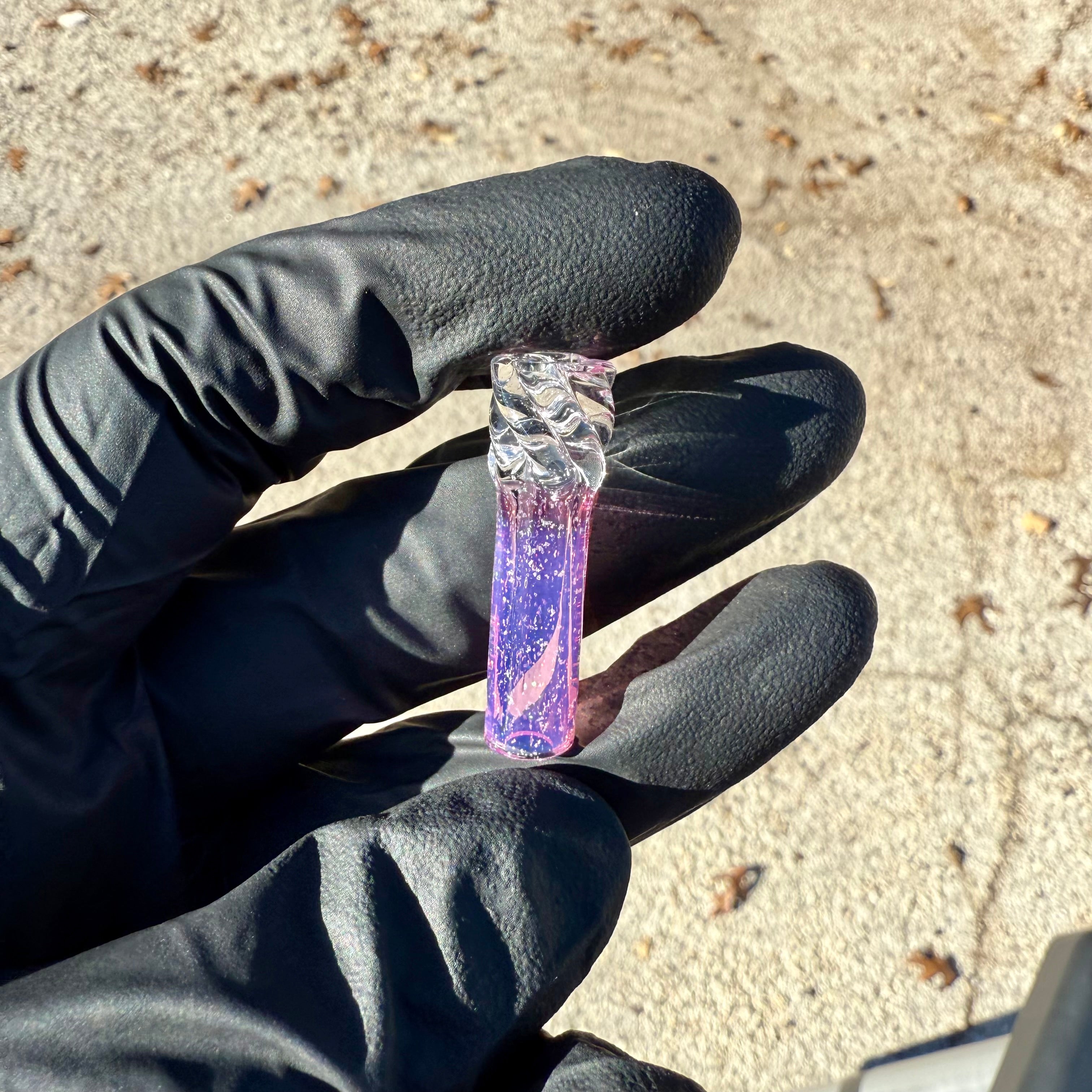 Kovacs Glass - Pivot Spinner Mouthpiece Crushed Opal Variants (Select Colors from Options)