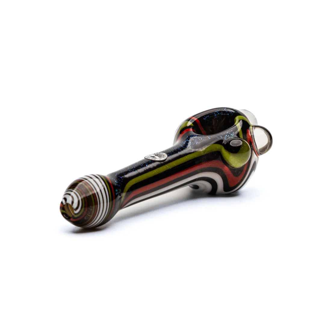 Roots Glass Dichro Spoon Pipe