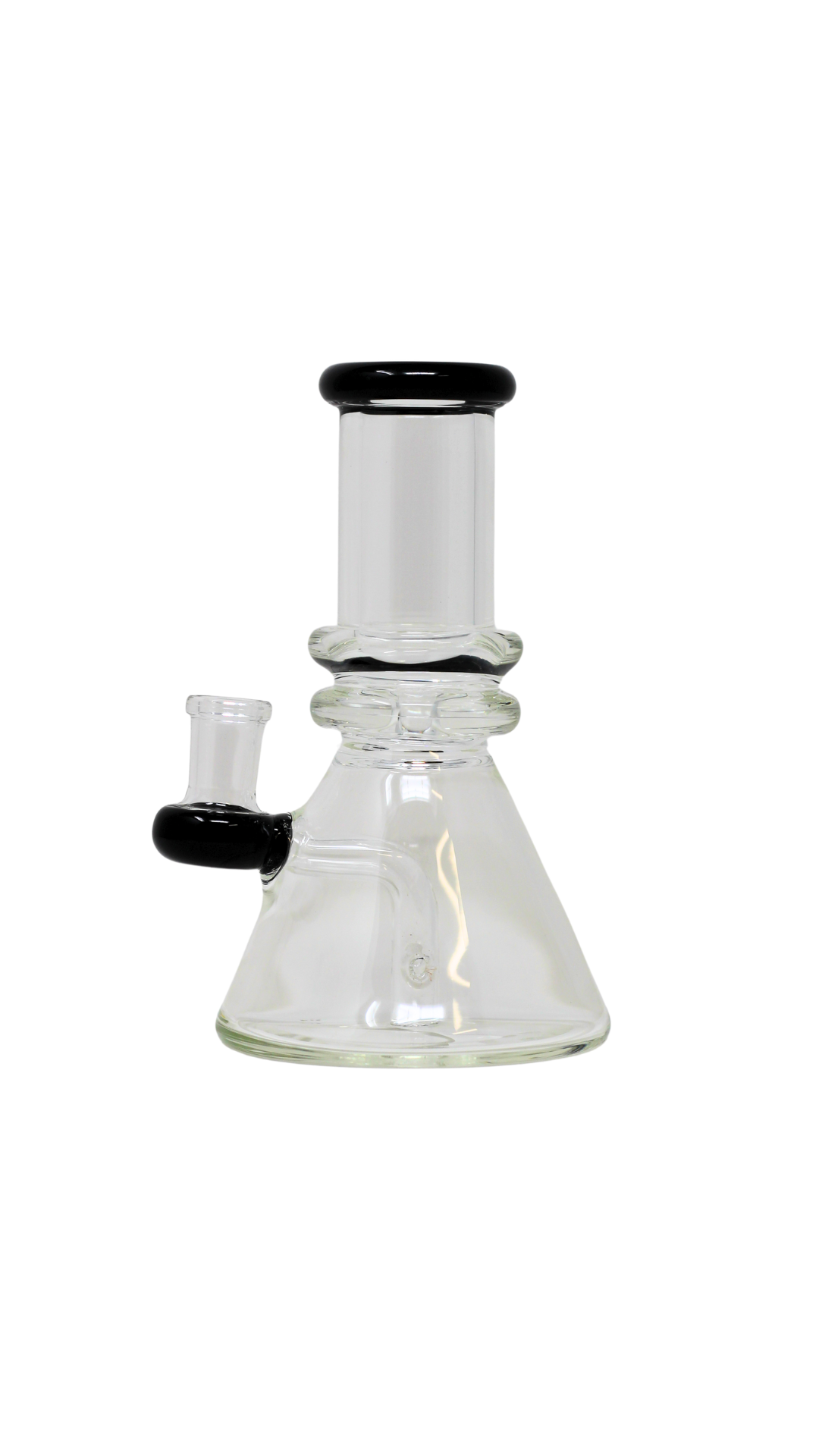 MWP 130 - 8" Heavy Glass Slime One Tone Glass Beaker Bong Clear