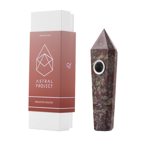 Gemstone Jewel Pipe - Dragon's Blood