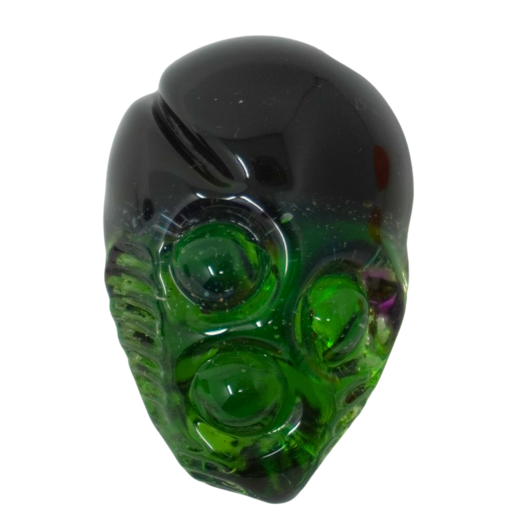 Elc Glass Dragon Egg Carb Cap - Dark Purple/Green