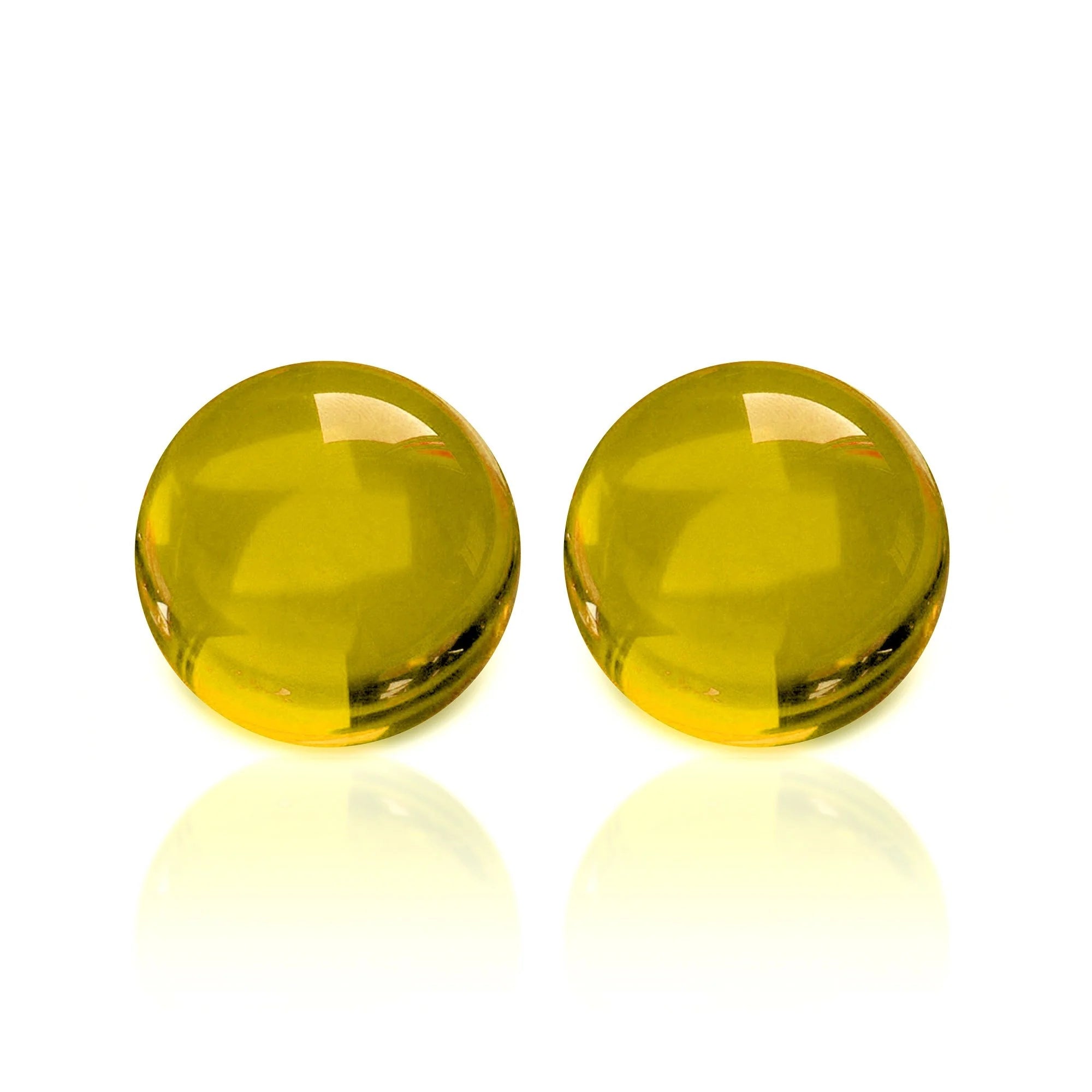 Ruby Pearl Co-Yellow Sapphire : 4mm