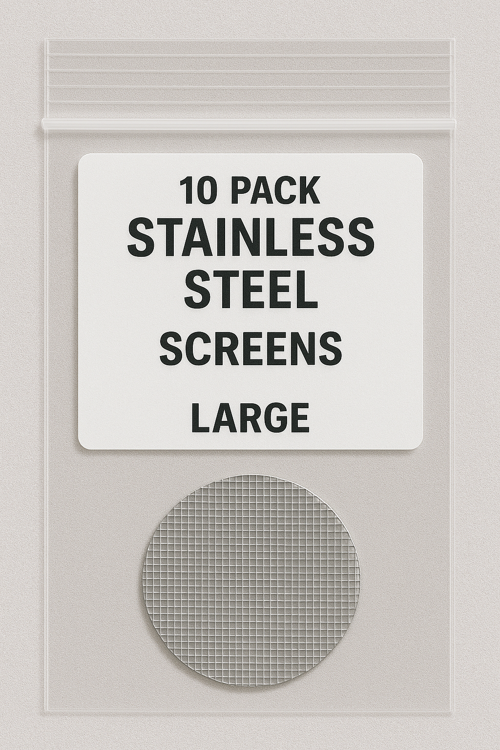 Metal Stainless Steel Screen (10 pack)