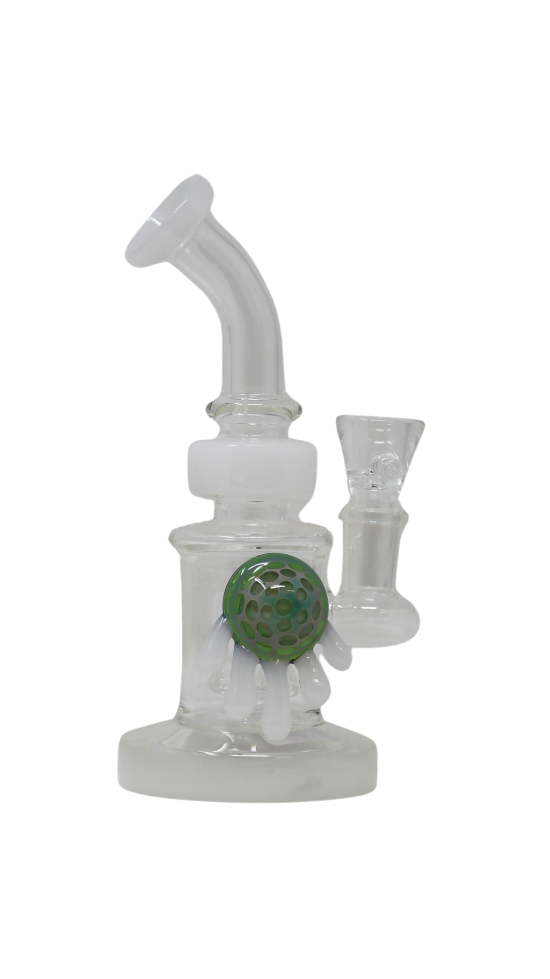 MWP 161 - 9" Multicolor Fancy Glass Water Pipe
