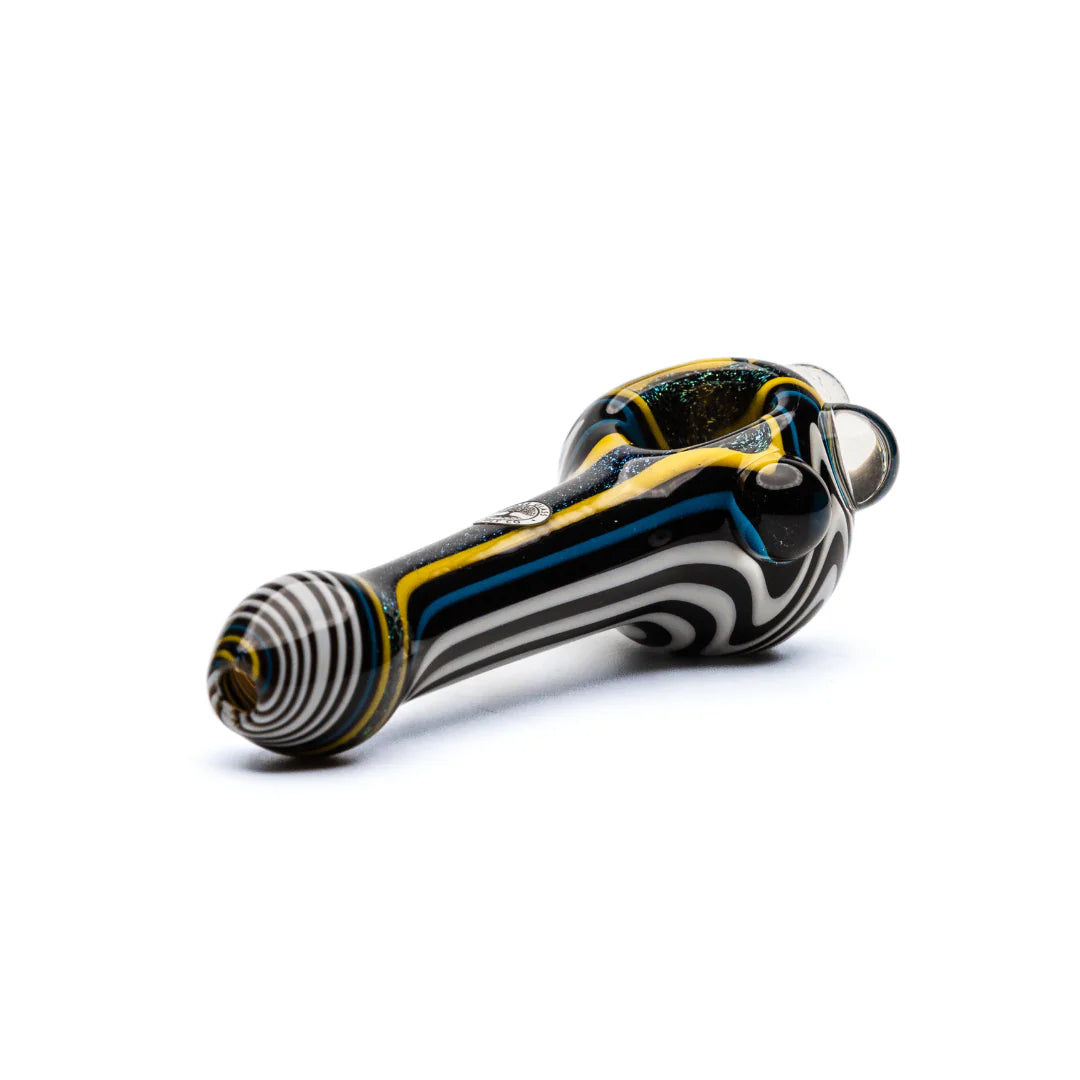 Roots Glass Dichro Spoon Pipe