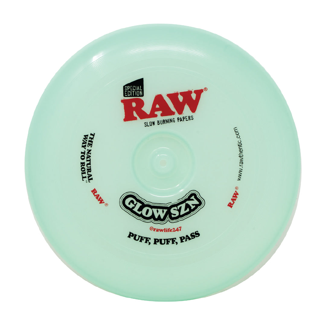 Raw Cone Flying Disc - Glow in the Dark