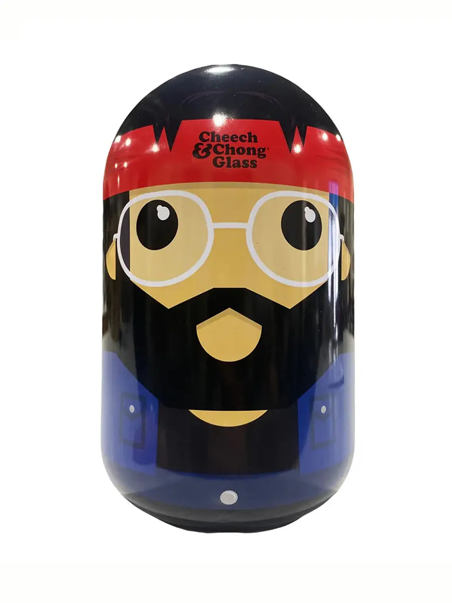 Cheech & Chong 6" Labrador(Steam Roller) Handpipe  W/ Collectible Tin