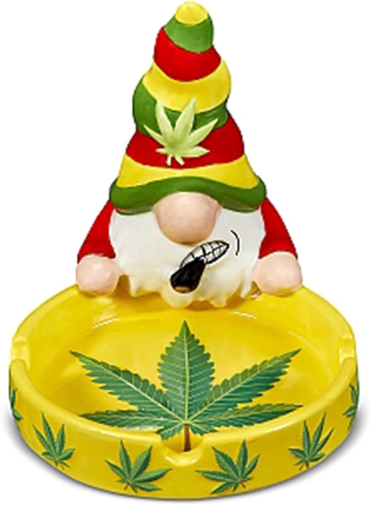 Ceramic Gnome Ashtray