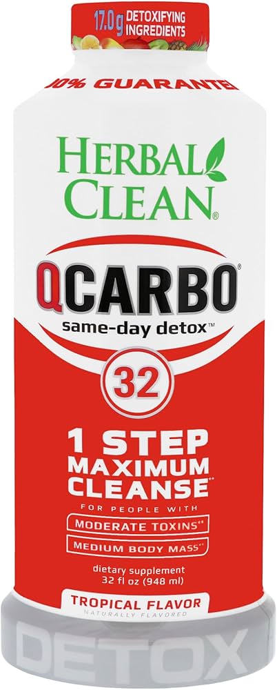 Herbal Clean Q Carbo Detox - 1 Step Max Clean 16 fl oz