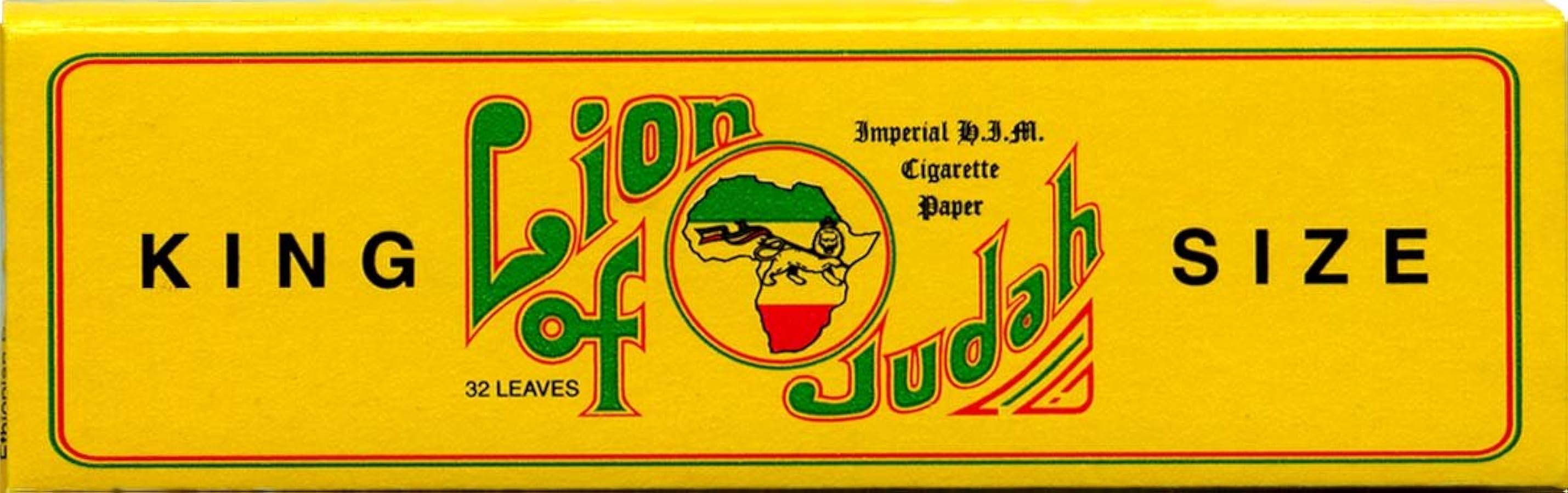 Lion of Judah King Size Rolling Papers