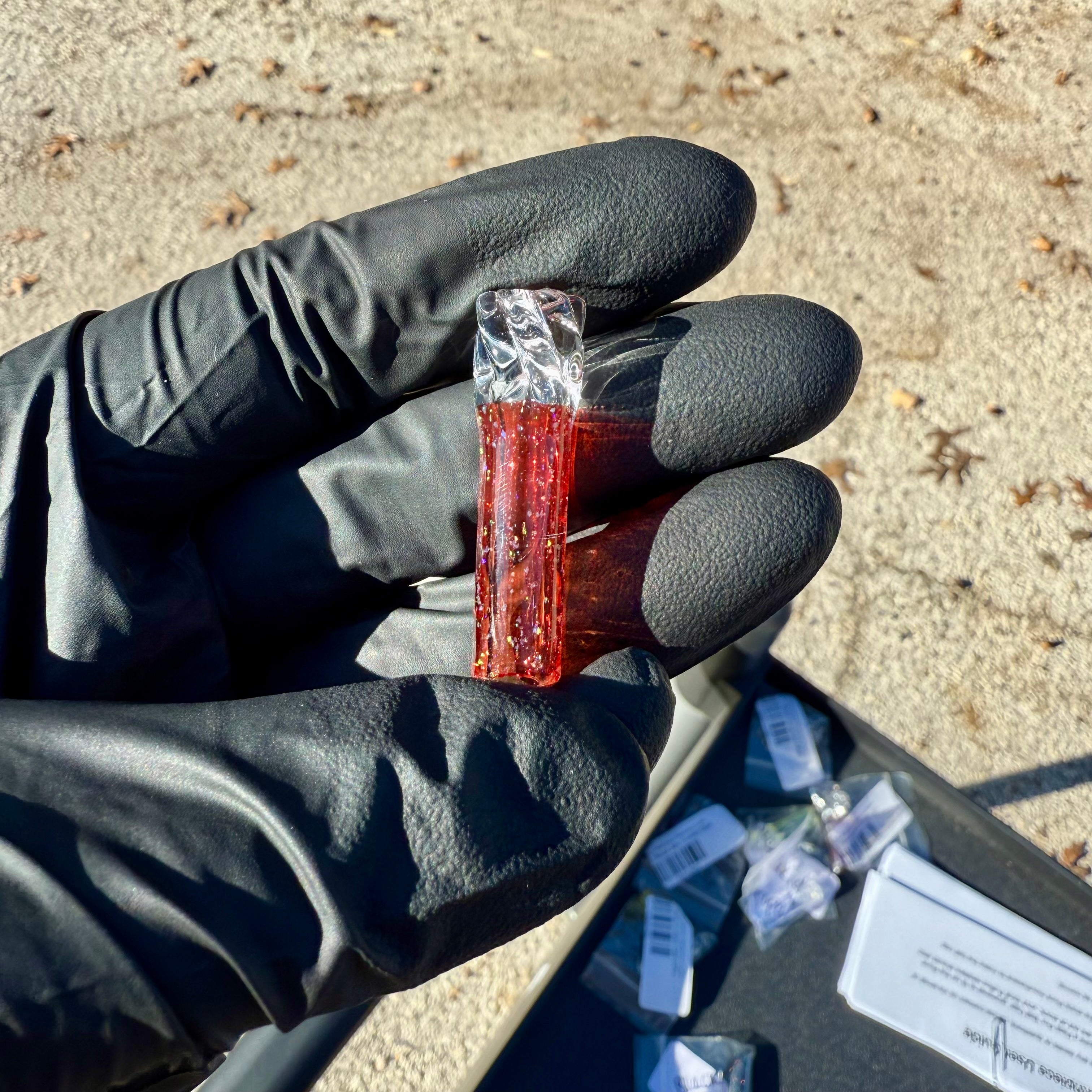 Kovacs Glass - Pivot Spinner Mouthpiece Crushed Opal Variants (Select Colors from Options)