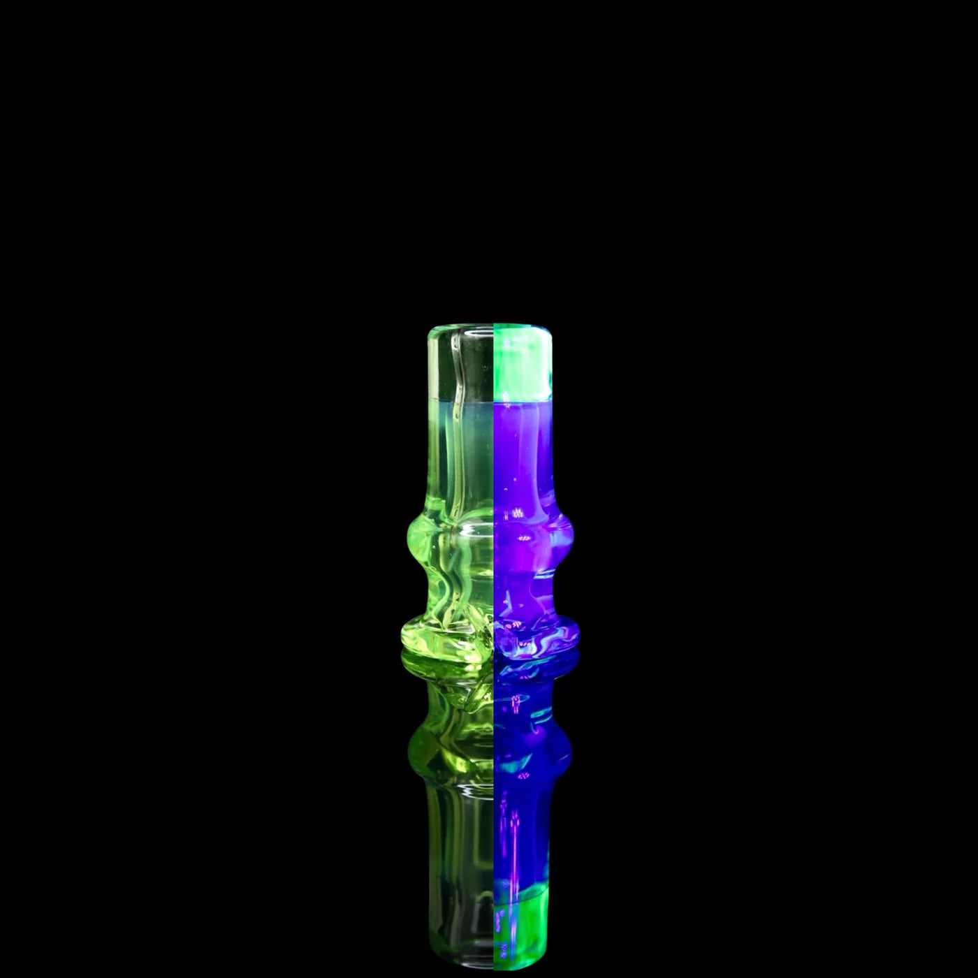 Two Toned Pivot Mouthpiece by Tokr Glass