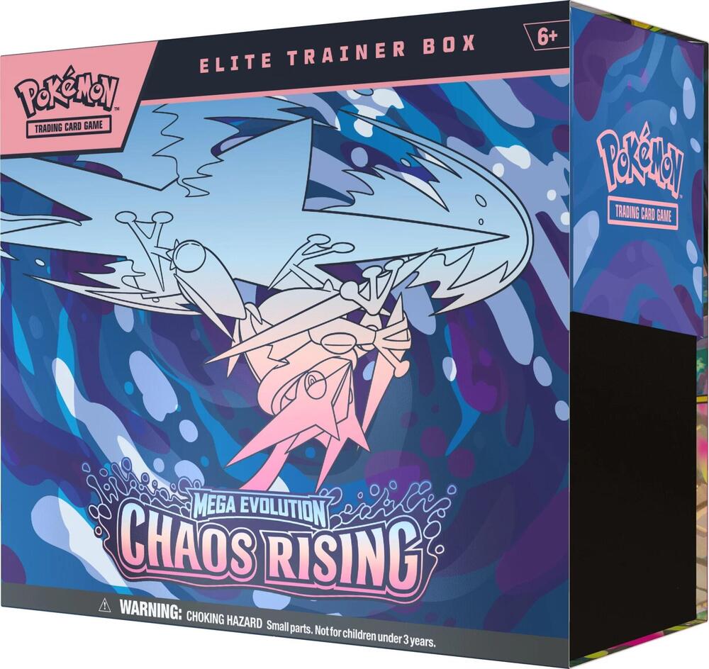 Pokémon Trading Card Game: Mega Evolution Chaos Rising Elite Trainer Box