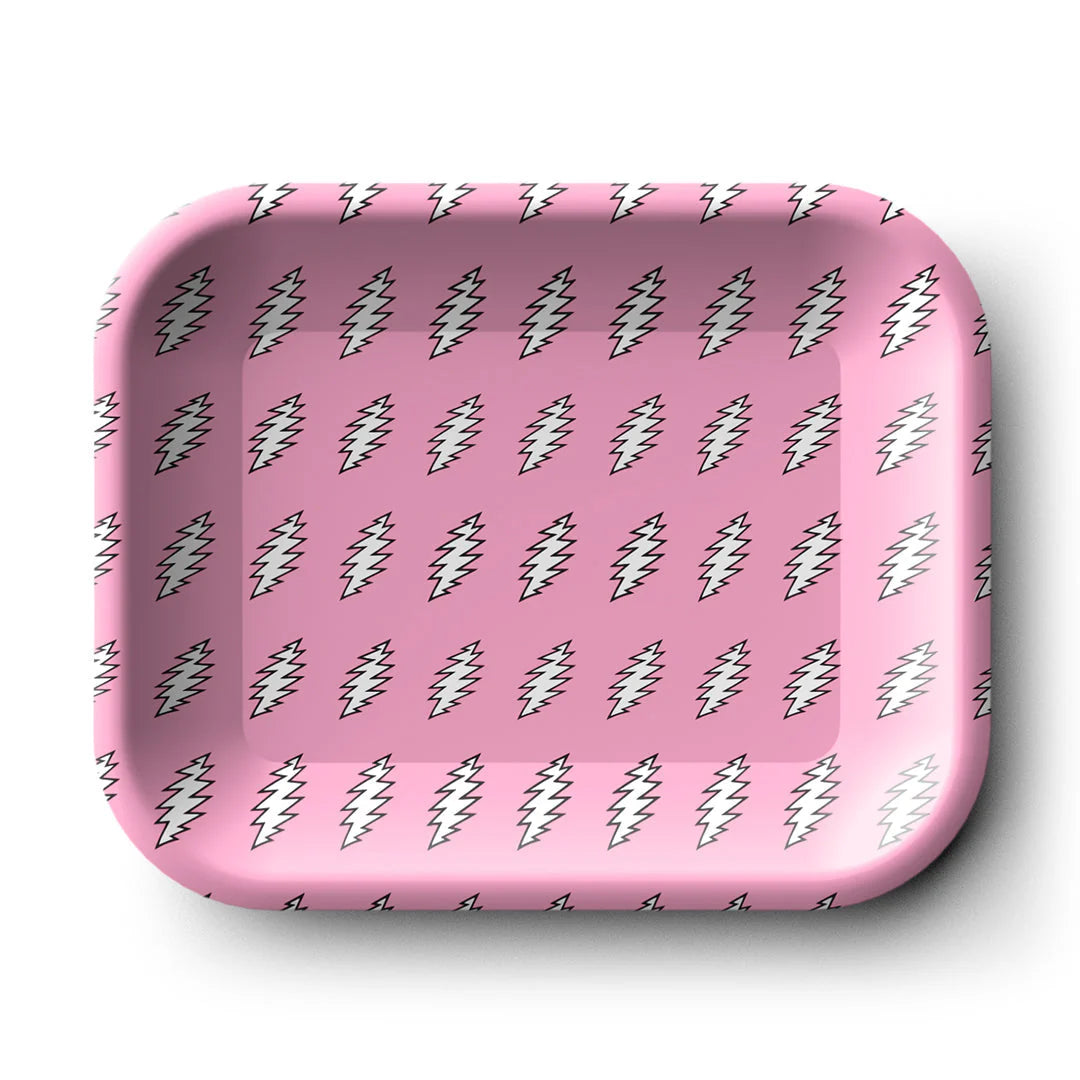 Dead Head- Blazy Pink Bolts Rolling Tray