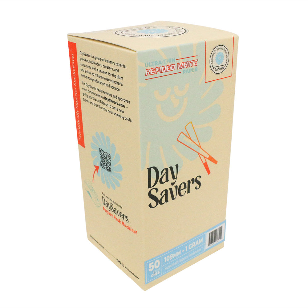 DaySavers 109mm-1 Gram Paper Cones (50ct)