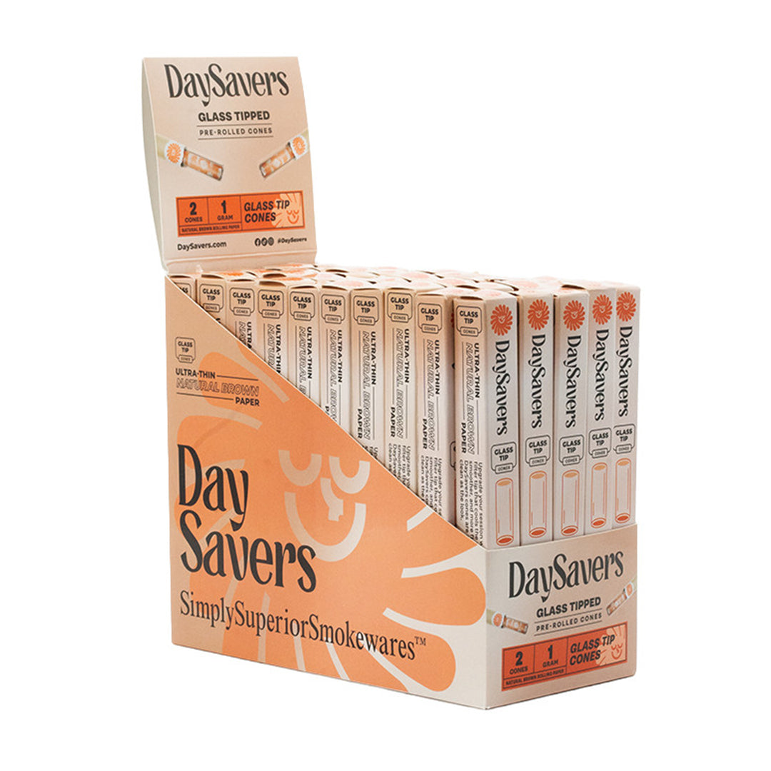 DaySavers 90mm-1 Gram Paper Cones (2pc)