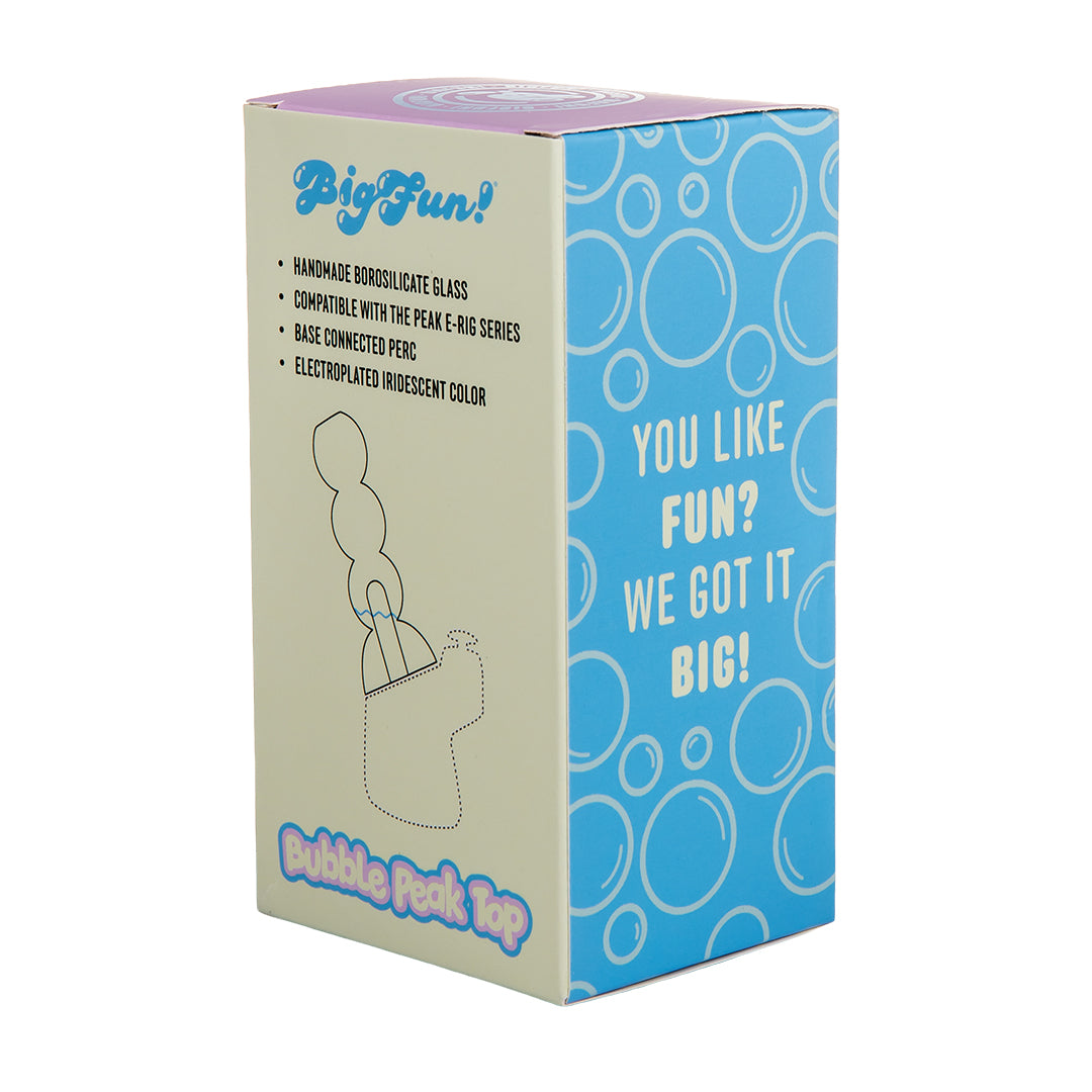 Big Fun! Bubble Peak Top - Iridescent