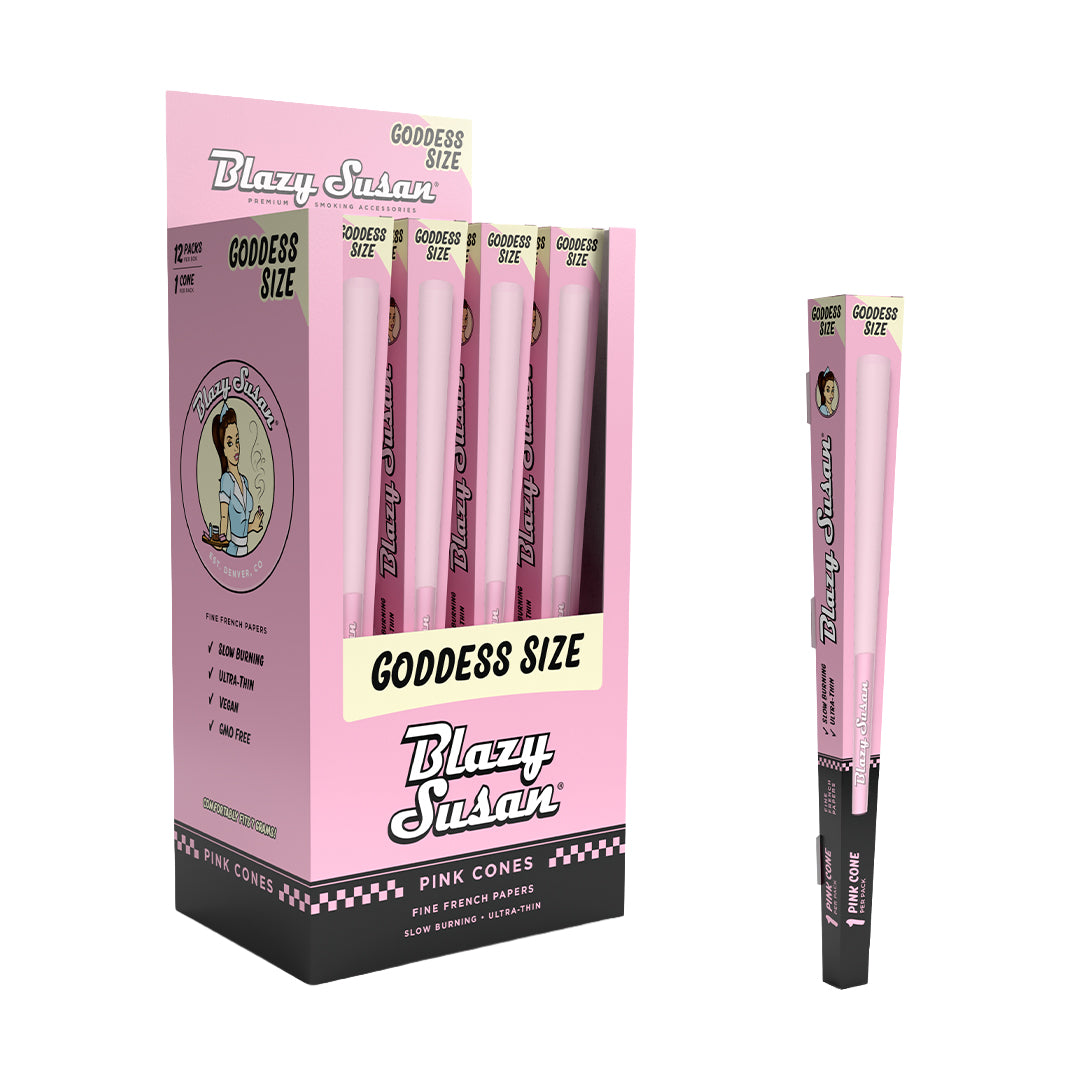 Blazy Susan Pink Cones - Goddess