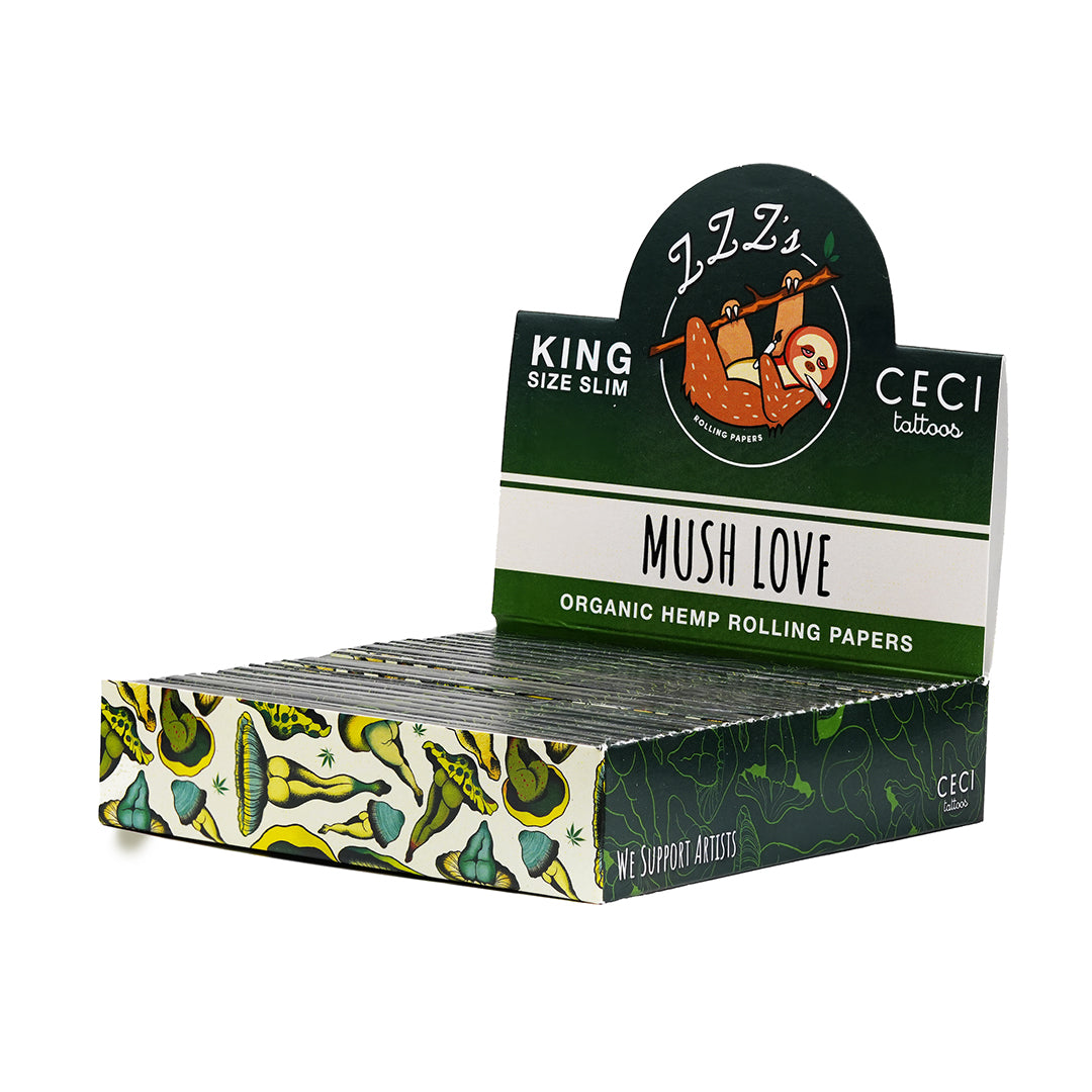 ZZZ's Rolling Papers-King Size Slim - Mush Love