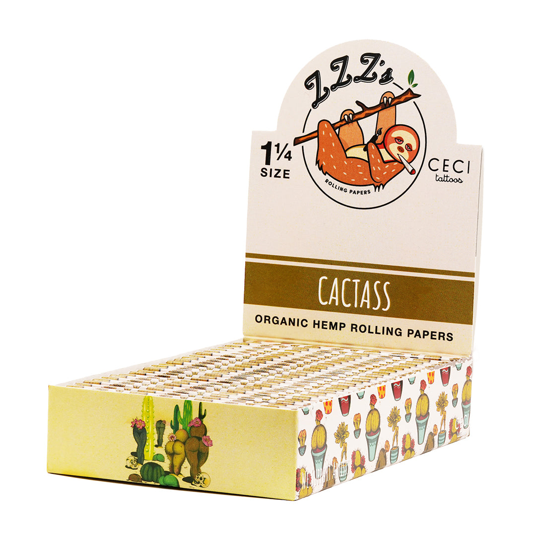 ZZZ's Rolling Papers - 1 1/4 - Cactass