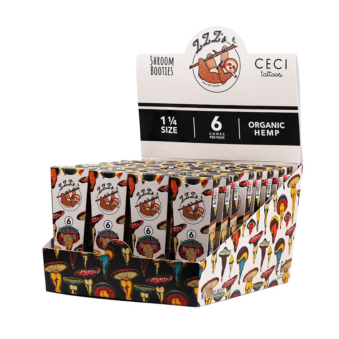 ZZZ's Cones - 1 1/4 - Shroom Booties 6pk