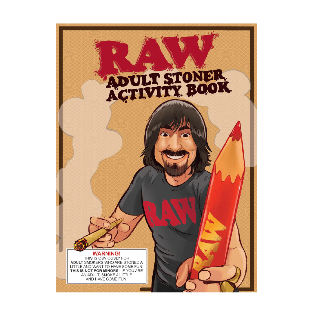 RAW Adults Stoner Activity Book