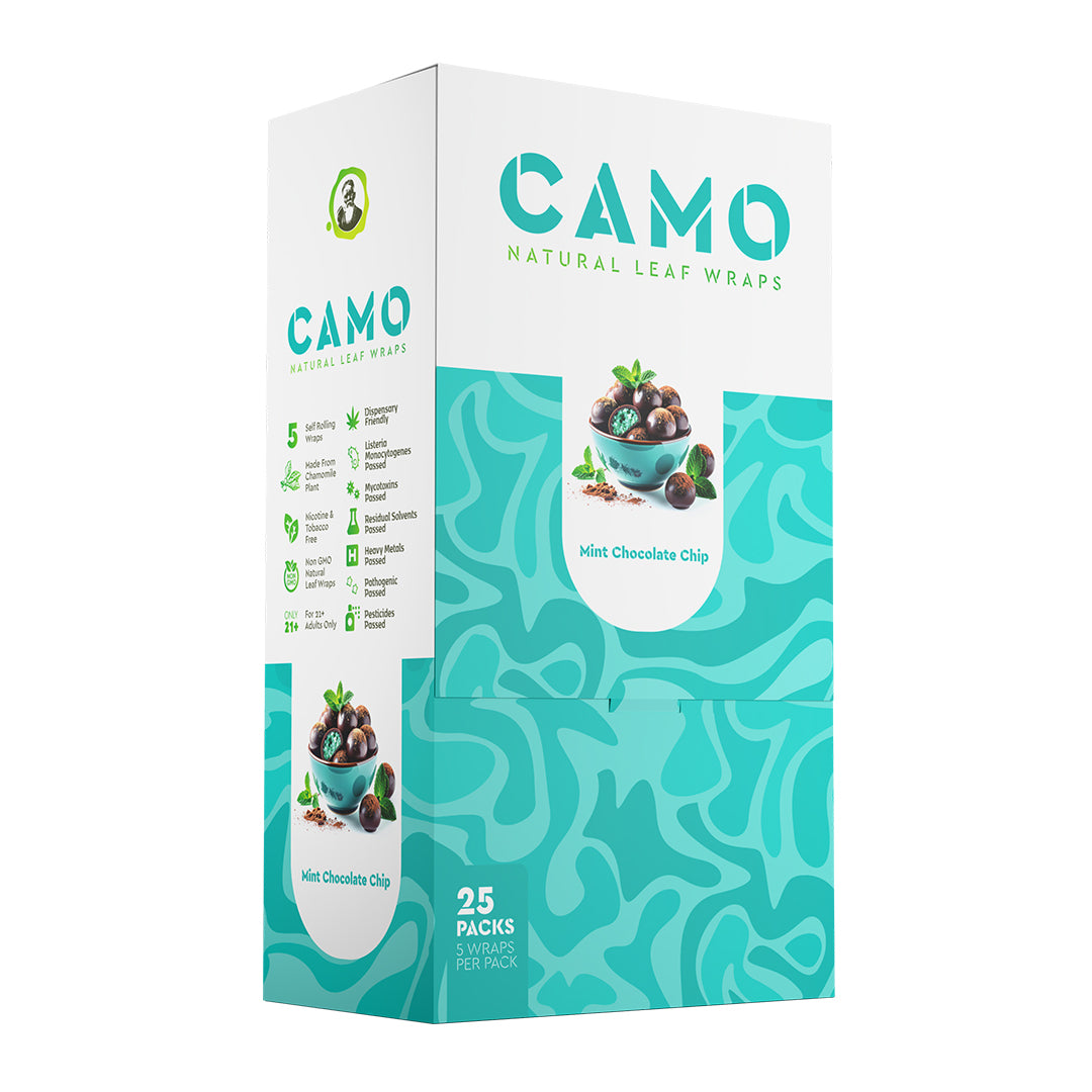 Camo Natural Leaf Wraps
