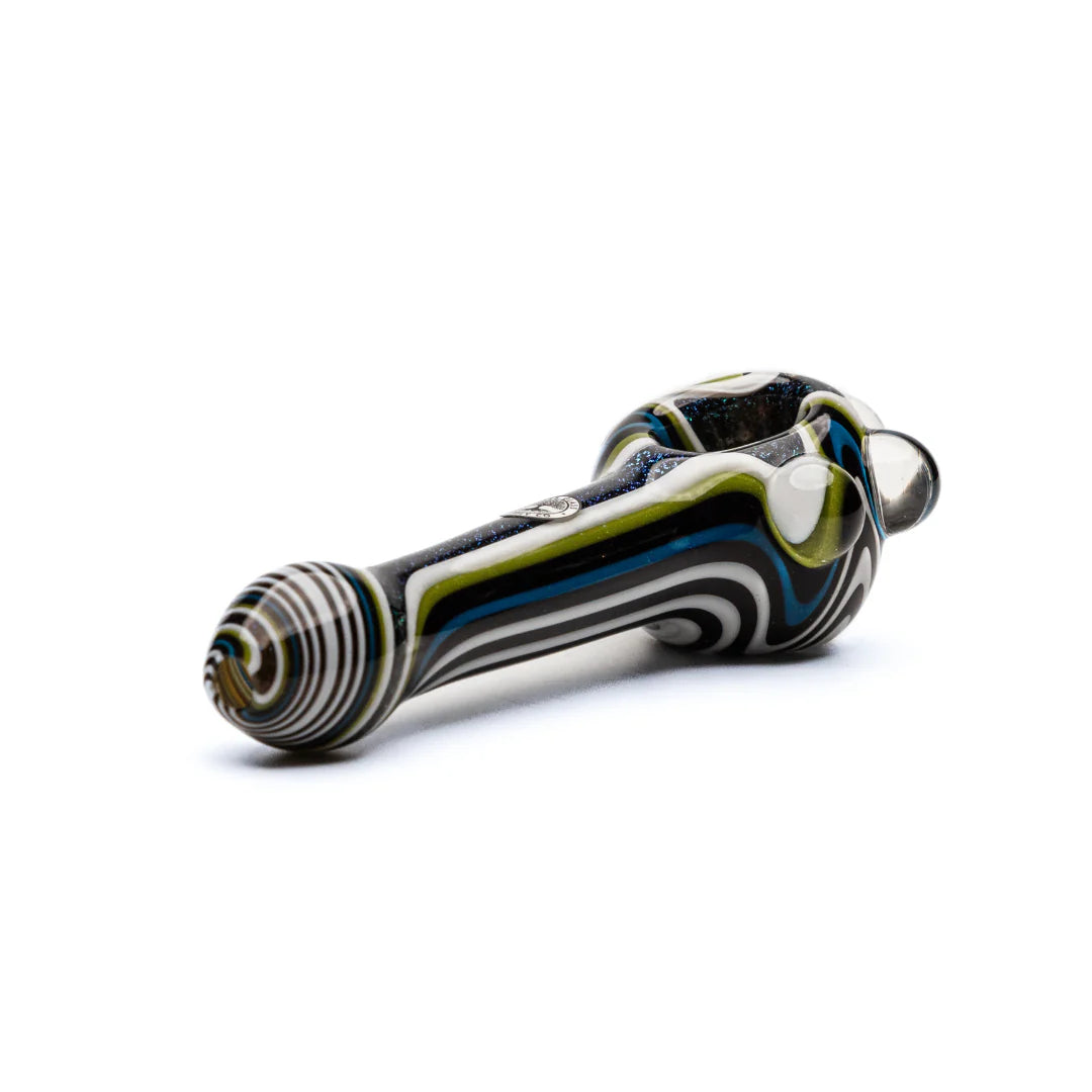 Roots Glass Dichro Spoon Pipe
