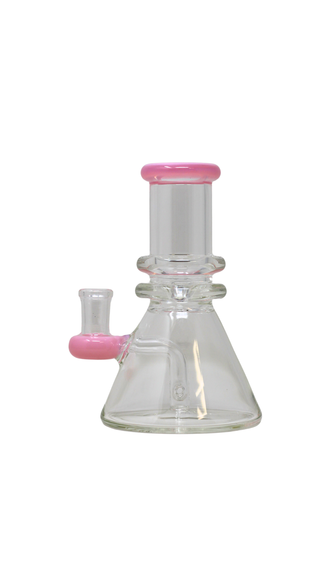 MWP 130 - 8" Heavy Glass Slime One Tone Glass Beaker Bong Clear