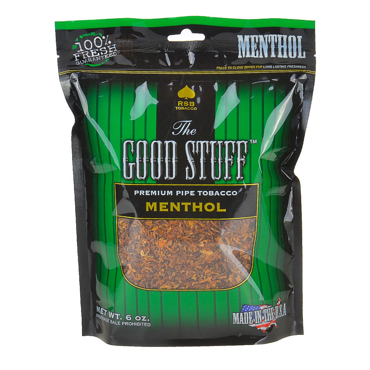 The Good Stuff Rolling Tobacco 6oz