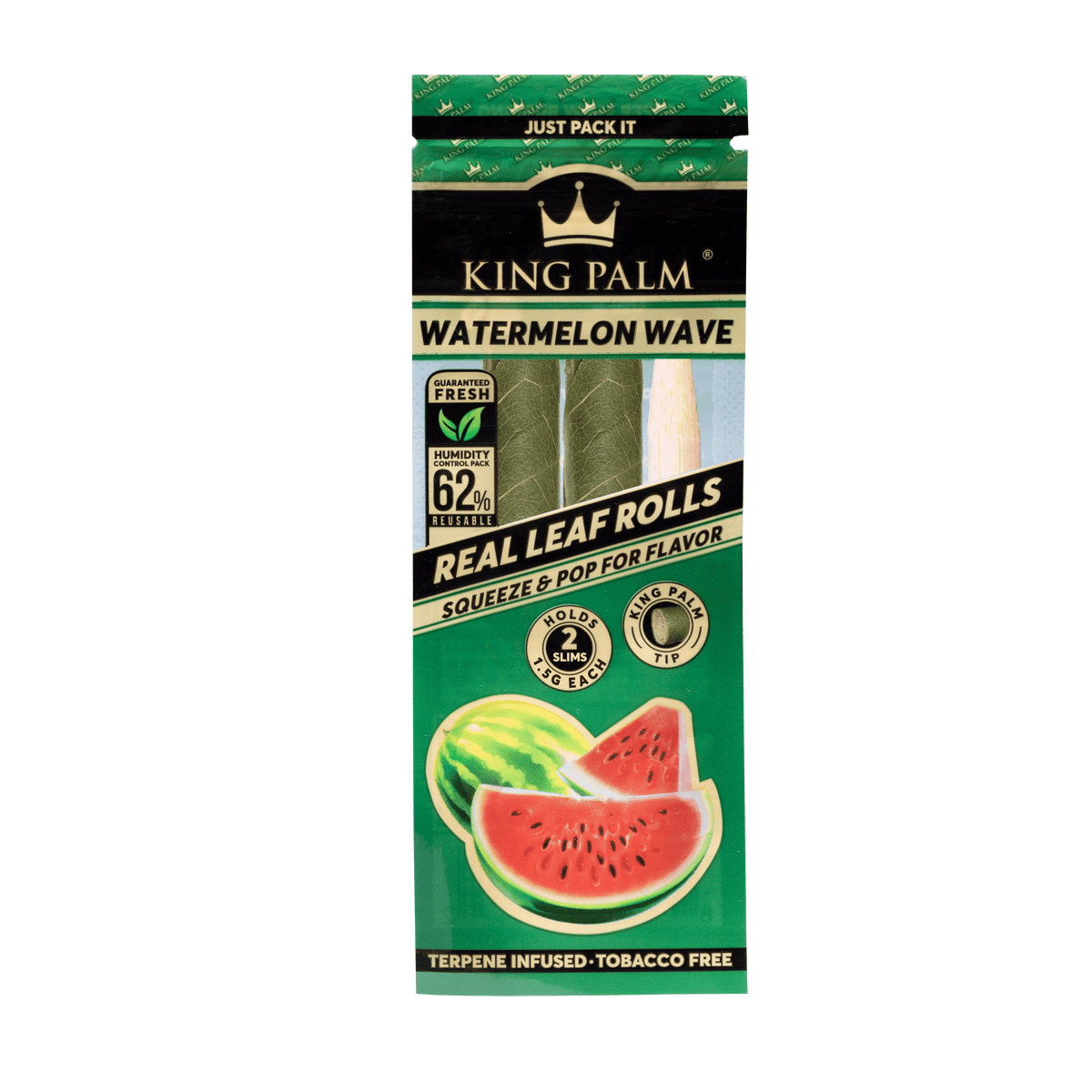 King Palm Cones Slim 2pk Watermelon