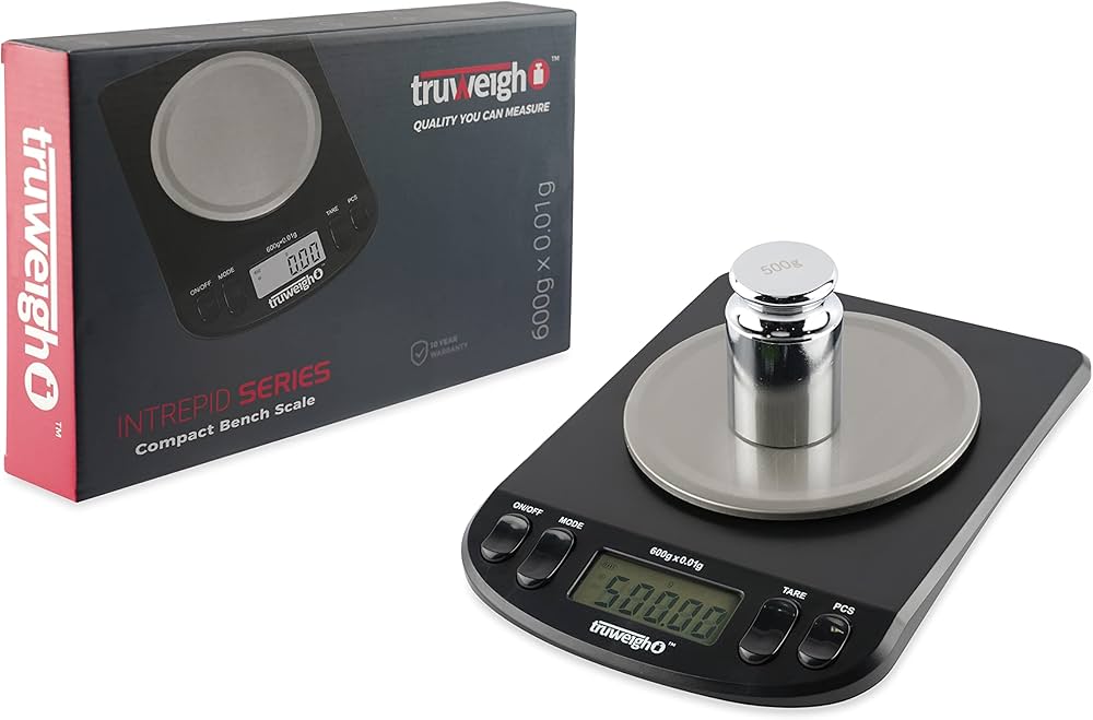 Truweigh Intrepid Series Scale 600g x 0.01g