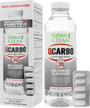 Herbal Clean Q Carbo w/ 5 Puritex Cleansing Tabs
