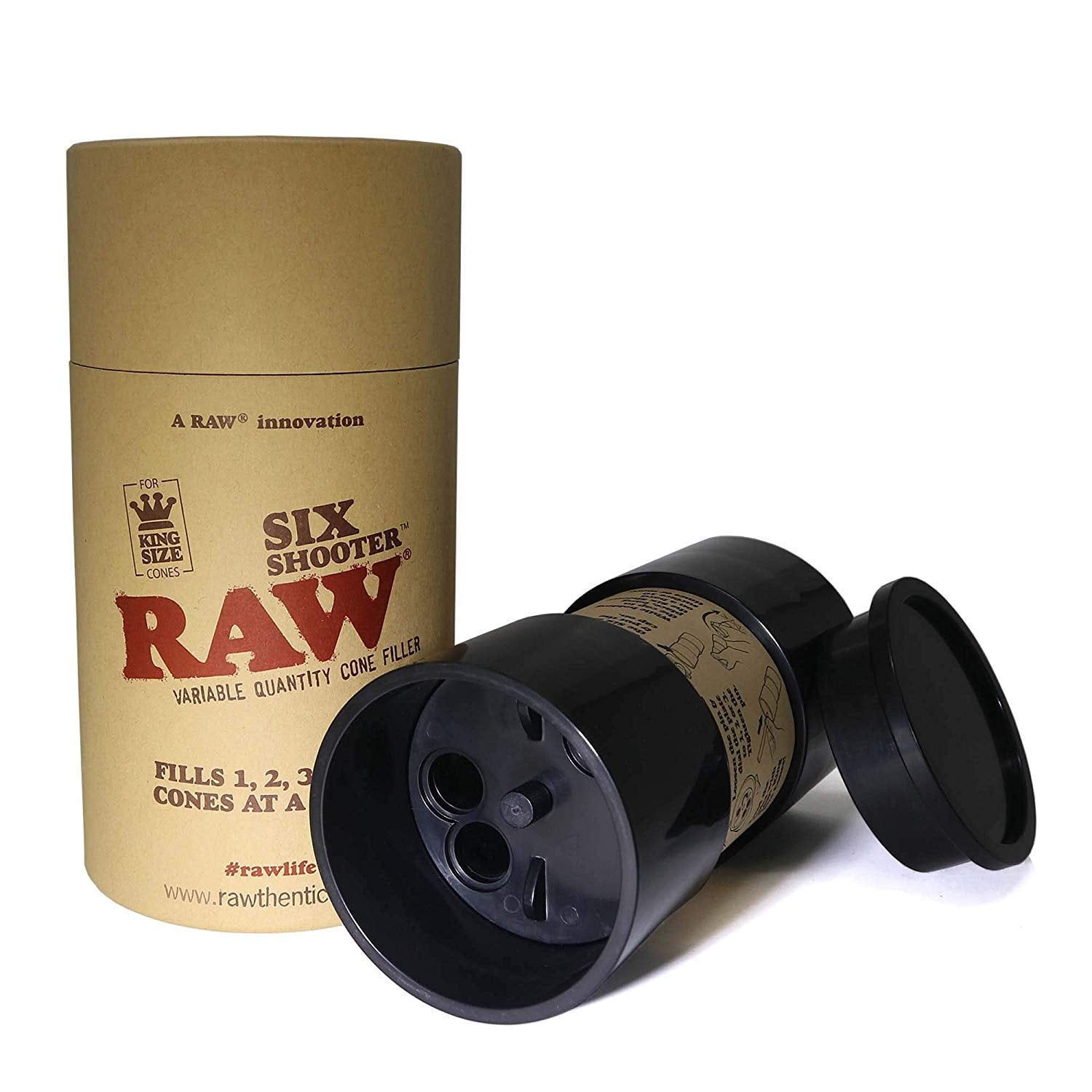 Raw Six Shooter Cone Filler