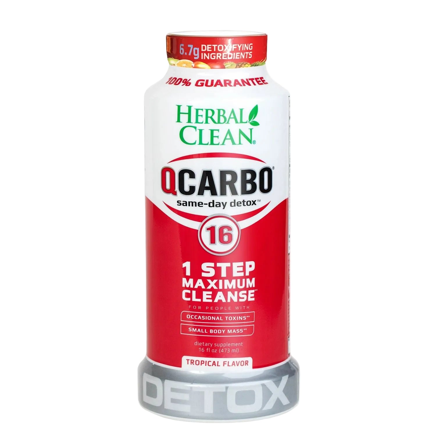 Herbal Clean Q Carbo Detox - 1 Step Max Clean 16 fl oz