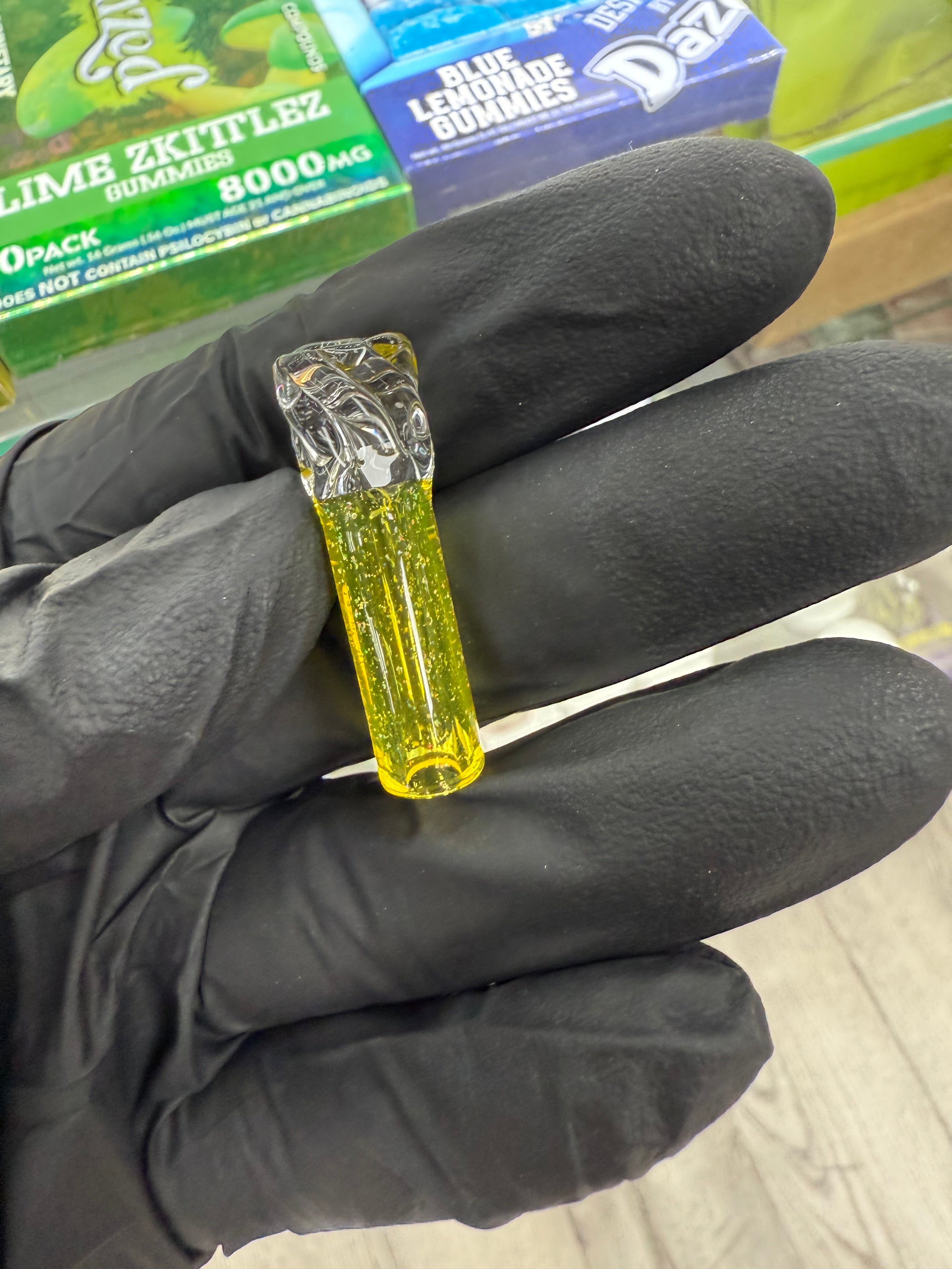 Kovacs Glass - Pivot Spinner Mouthpiece Crushed Opal Variants (Select Colors from Options)