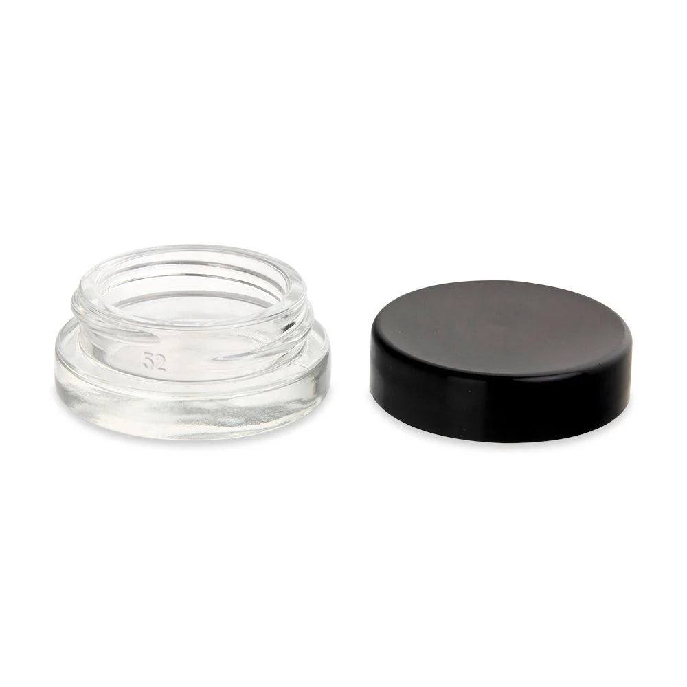 Loud Lock 7mL Thick Wall Glass Jars With Lid