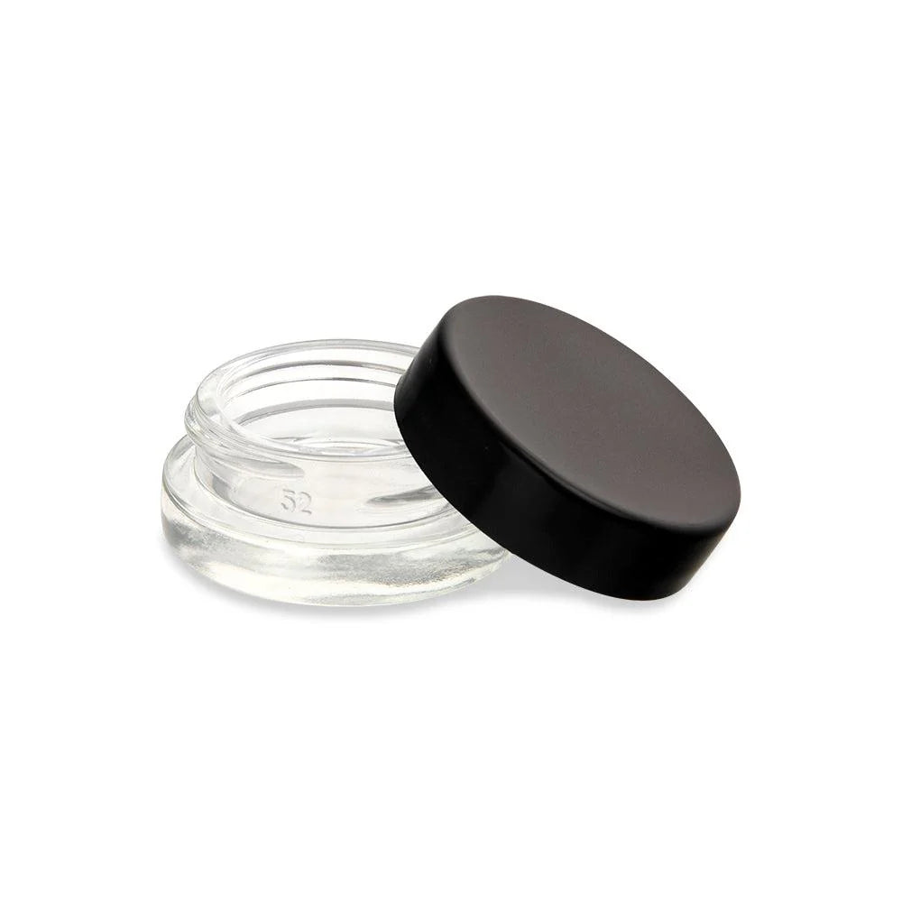 Loud Lock 7mL Thick Wall Glass Jars With Lid