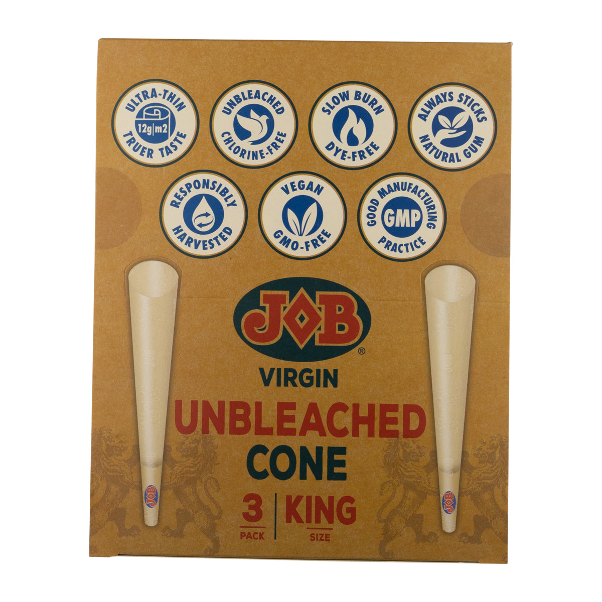JOB Cones-unbleach : King Size